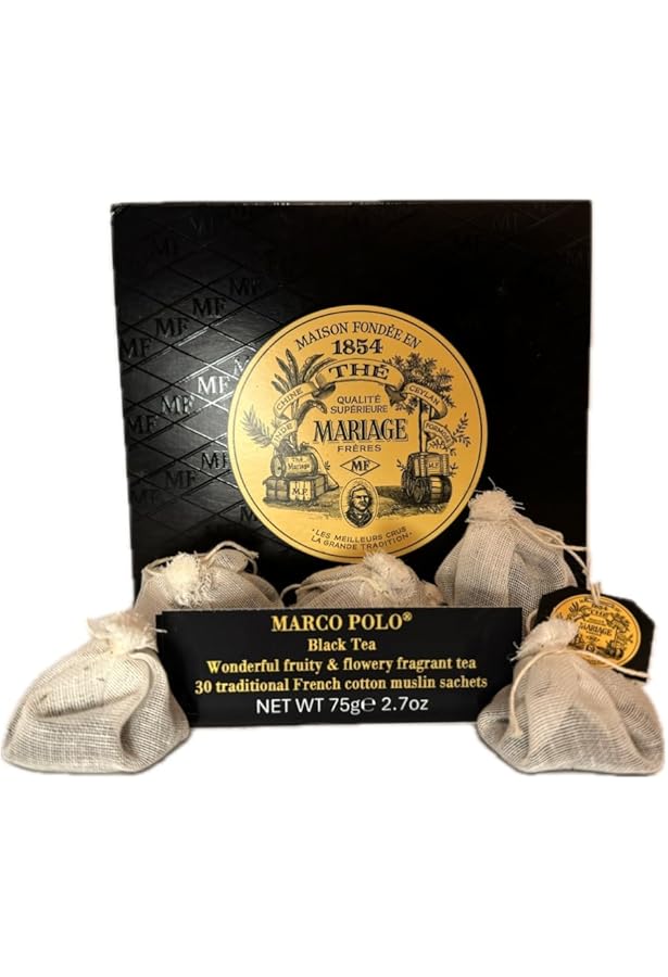 Amazon.com: Mariage Freres - ROUGE BOURBON (TB633) - 30 Muslin Tea